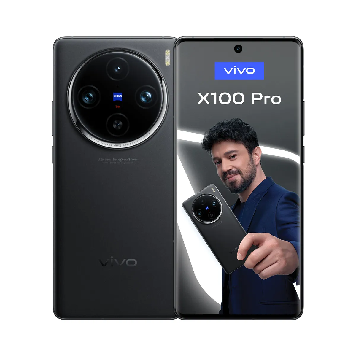 Vivo X100 Pro 16GB Ram (Vivo Türkiye Garantili) Siyah - 512GB