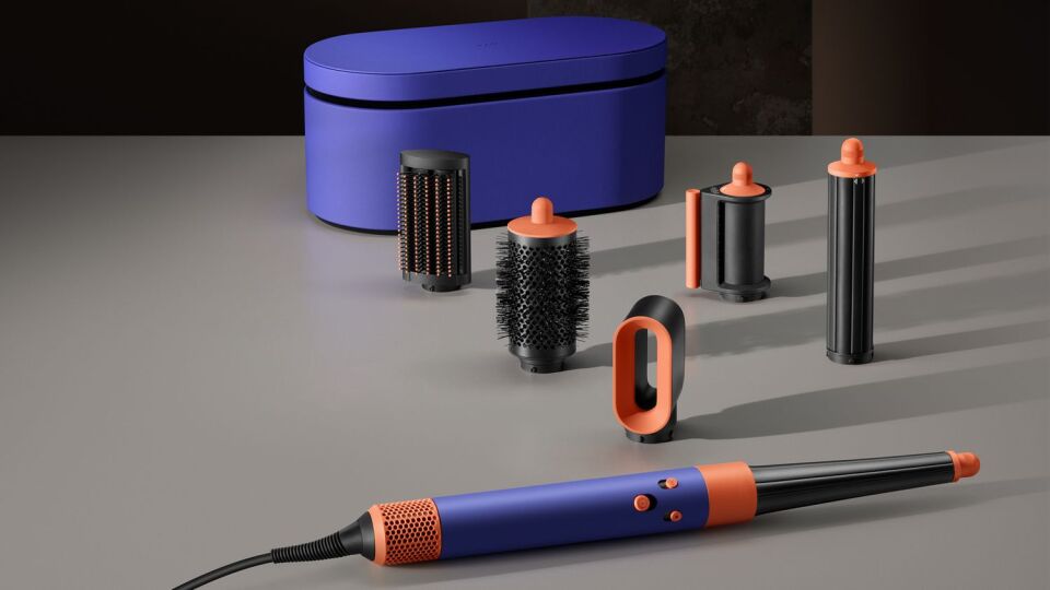 Dyson Airwrap i.d.™ saç şekillendirme ve kurutma seti Vinca Mavisi / Topaz